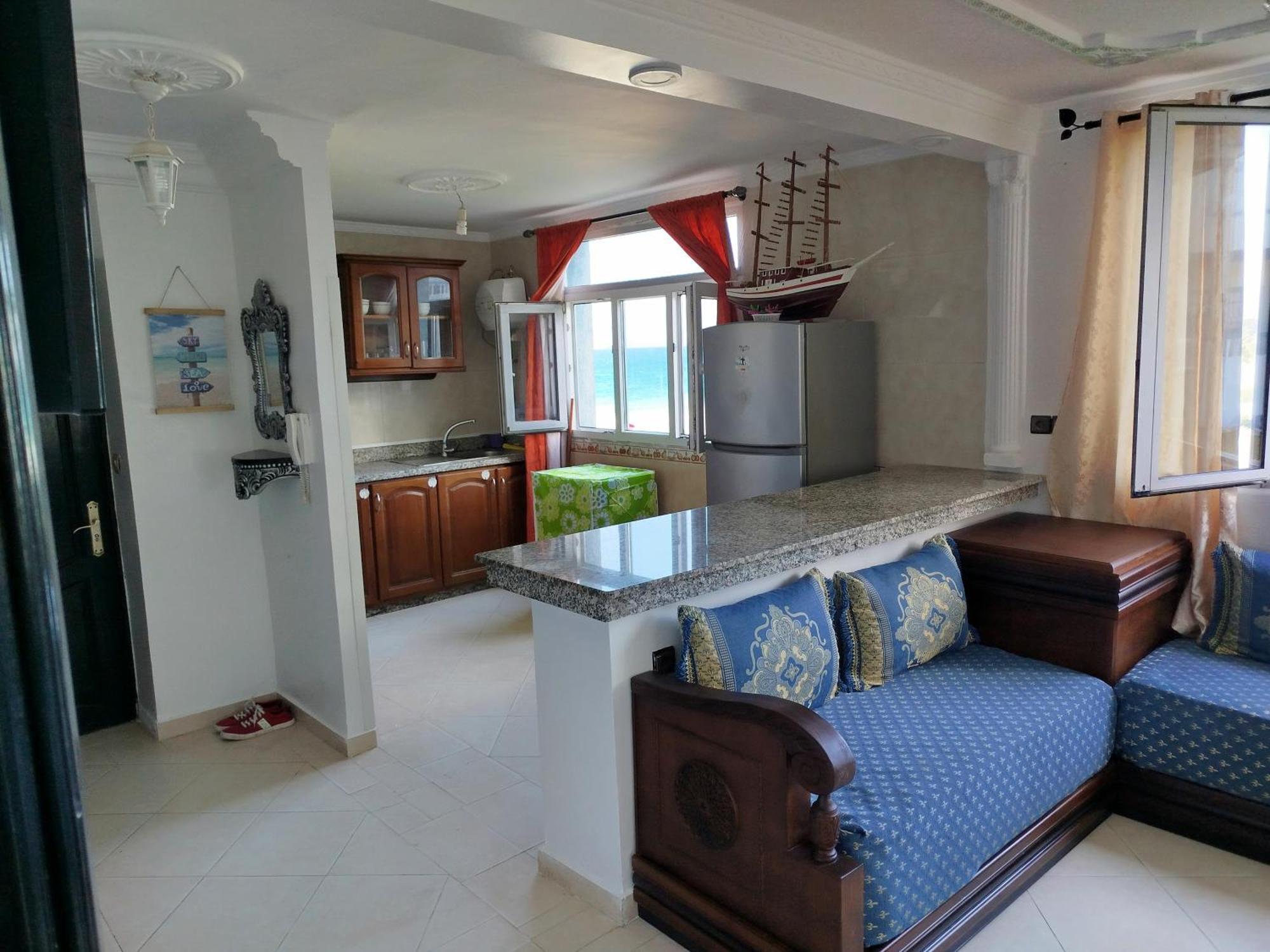 Apartment Corniche Ksar Sgher Ksar es Sghir Exterior photo